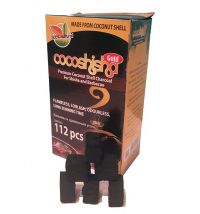 Уголь кокосовый Cocoshisha 1кг (112 куб)