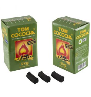 Уголь кокосовый Tom Cococha Hexagon 1 кг