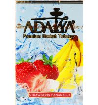 Табак Adalya Strawberry banana ice (Айс клубника с бананом)