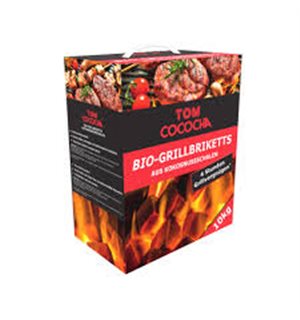 Кокосовый уголь Tom Cococha Red 10кг (108 куб)