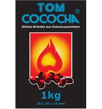 Кокосовый уголь Tom Cococha Blue 1кг (120куб)