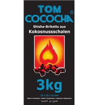 Уголь кокосовый Tom Cococha BLUE 1кг (120 куб)