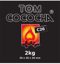 Кокосовый уголь Tom Cococha C26 2кг (125куб)