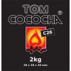 Кокосовый уголь Tom Cococha C26 2кг (125куб)