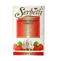 Табак Serbetli Strawberry Ice Cream (Клубничное Мороженое), 50 г