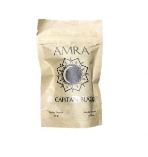 Табак AMRA - Capitan black, Burley (Капитан блэк) 50г