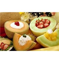 Табак Serbetli Ice Strawberry - melon (Айс клубника с дыней) 1 кг
