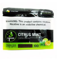 Табак Fumari Citrus mint (Фумари Цитрус с мятой), 100 г