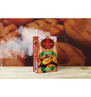 Табак Pelikan Barbeque Peach (Пеликан Жареный Персик) 50 г