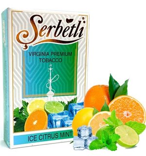 Табак Serbetli Ice Citrus Mint (Щербетли Айс цитрус с мятой) 50 г