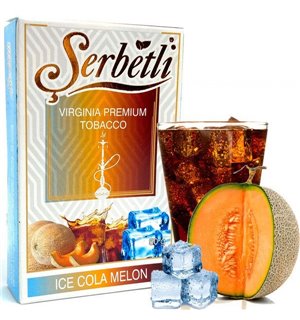 Табак Serbetli Ice Cola melon (Щербетли Айс кола с дыней) 50 г