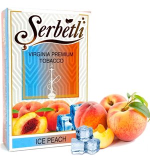 Табак Serbetli Ice Peach (Щербетли Айс Персик) 50 г