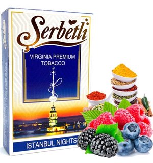 Табак Serbetli Istanbul Nights (Щербетли Ночи Стамбула) 50 г
