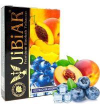 Табак JiBiAR - Ice Peach Blueberry (Джибиар Айс Персик Черника) 50г