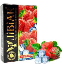 Табак JiBiAR - Ice Strawberry (Джибиар Айс Клубника) 50г