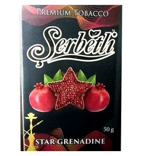 Табак Serbetli Star Grenadine (Щербетли Звезда Граната) 50 г