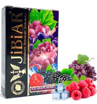 Табак JiBiAR - Ice Grape Berry (Джибиар Виноград Лед Ягоды) 50г