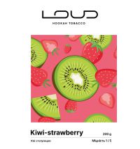 Табак Loud Light - Kiwi-Strawberry (Лауд Легкий Ківі-Полуниця) 200