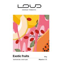 Табак Loud Light - Exotic Fruits (Лауд Легкий Екзотичні Фрукти) 50